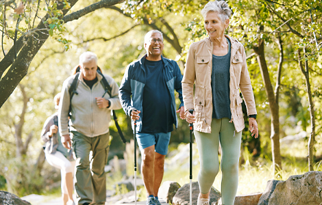 seniors walking